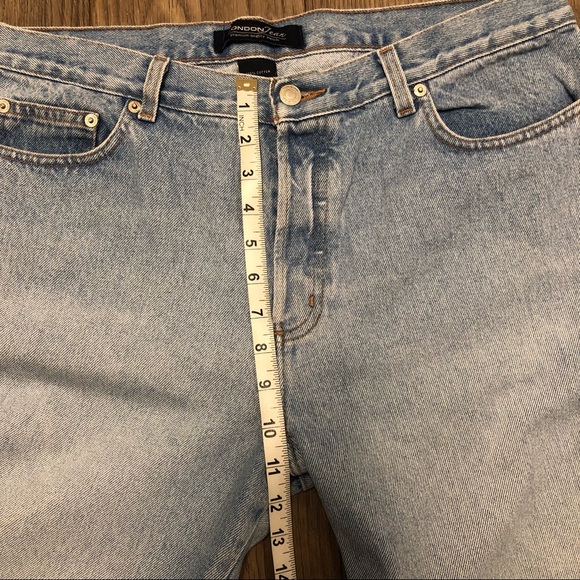 Cropped London Jeans With Ribbon Trim - Picture 9 of 12
